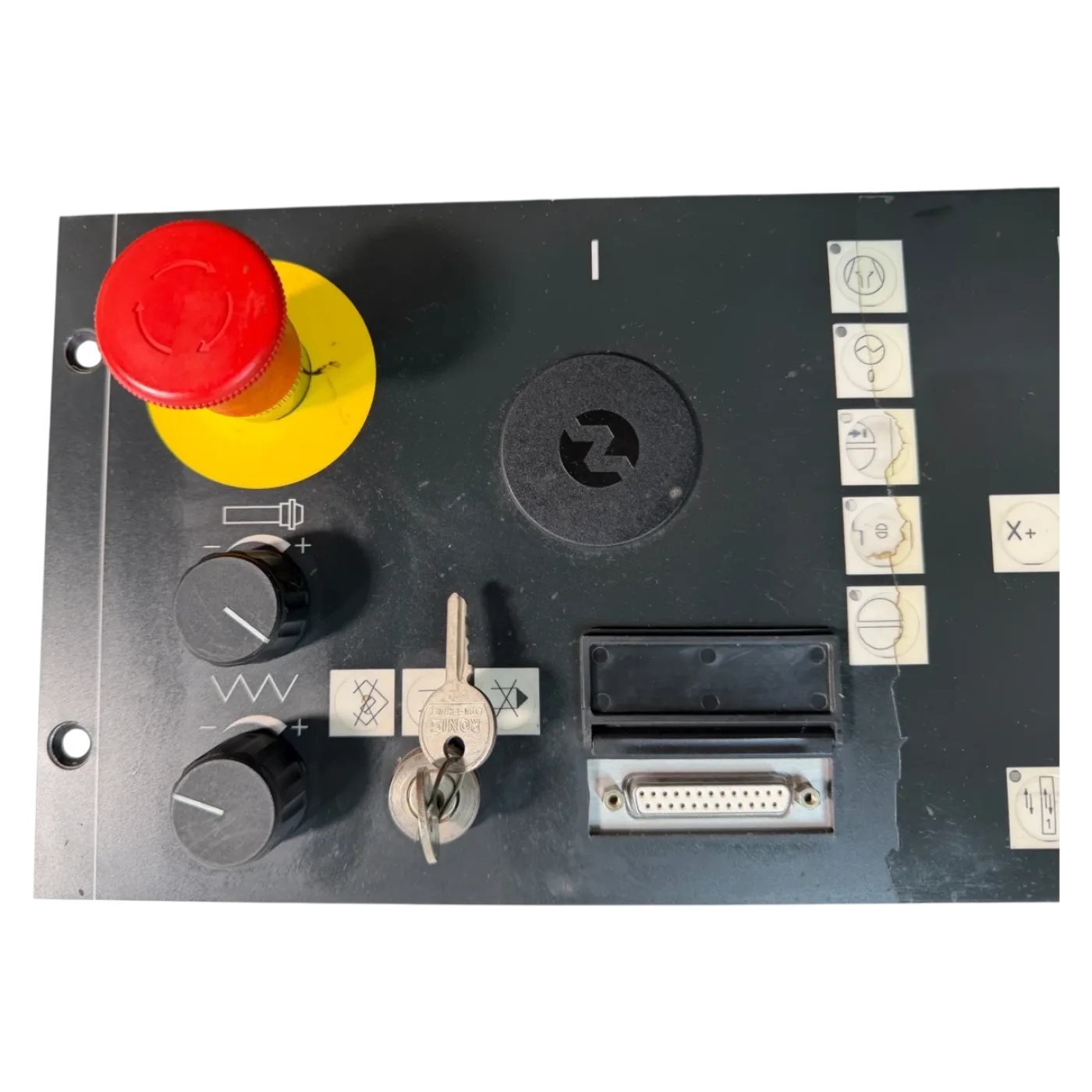 NUM Kurzhubtastatur Bedienpanel für NUM 1060 Steuerung Art.-Nr. 0206 202 821 - 5