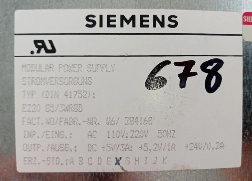 Siemens SITOP Modular Power Supply Unit