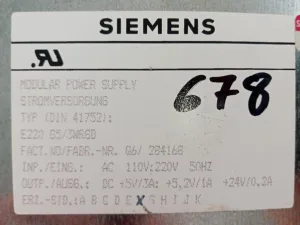 Siemens SITOP Modular Power Supply Unit