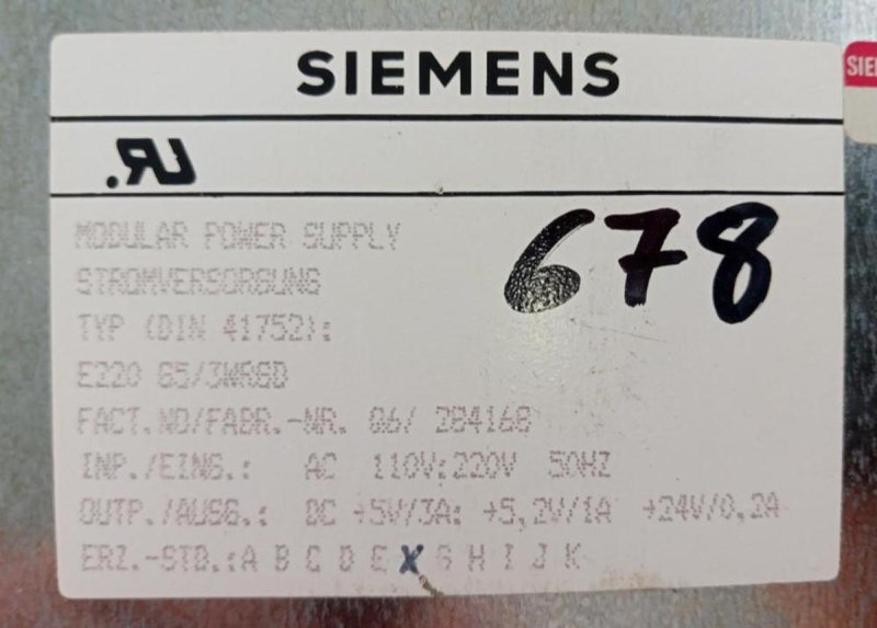 Siemens SITOP Modular Power Supply Unit