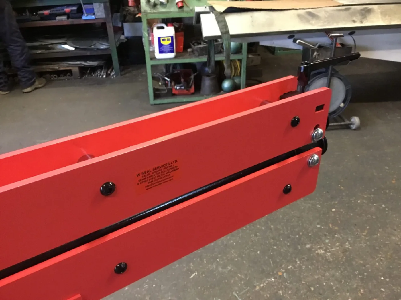 WNS Manual Bead Roller 650mm - WNS - W. Neal Services Ltd - 5