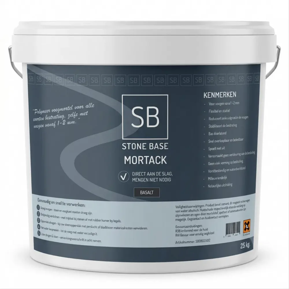 Stone base Mortack basalt