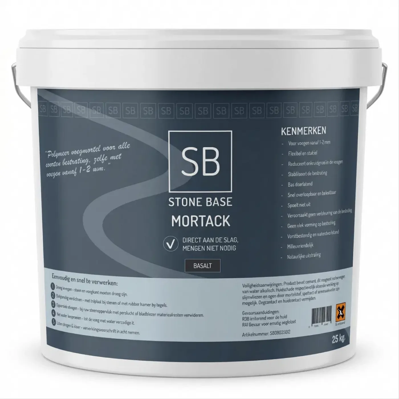Stone base Mortack basalt - 1