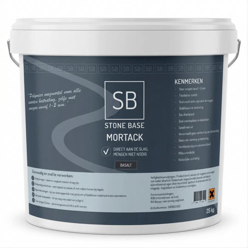 Stone base Mortack basalt