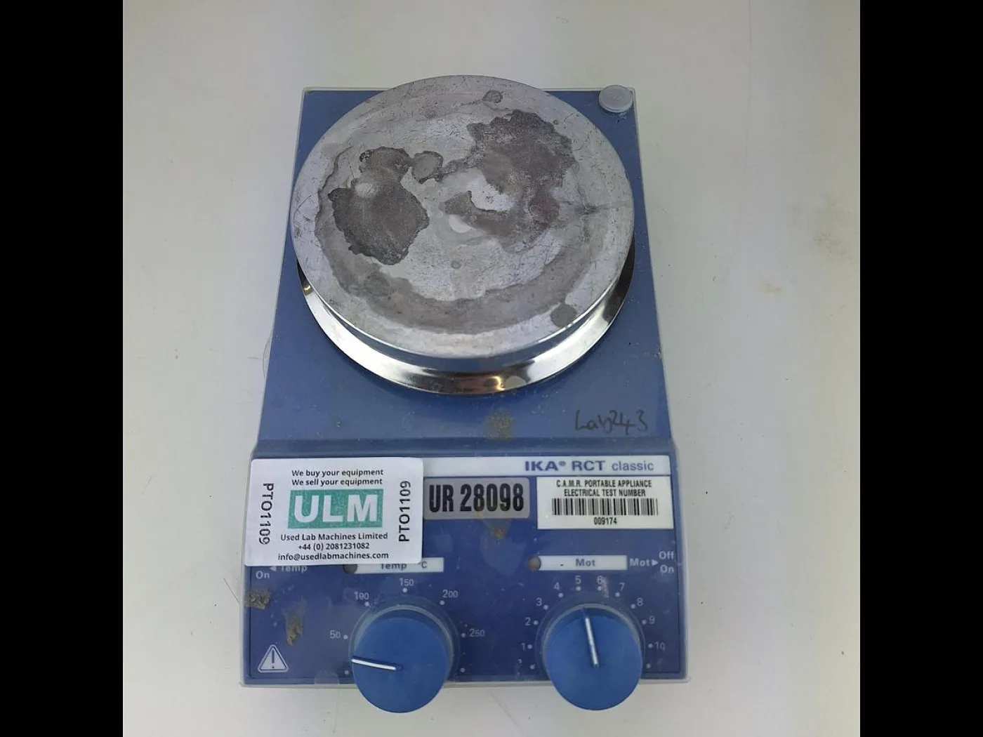 IKA RCT CL S2 Heating Magnetic Stirrer - 1