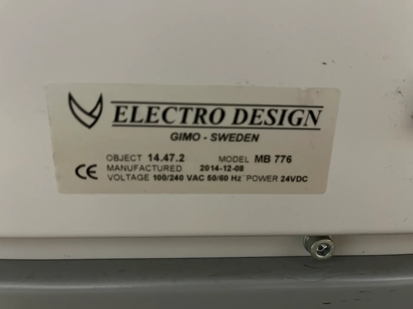 Electro Design MB776, vintage 2014 - 2