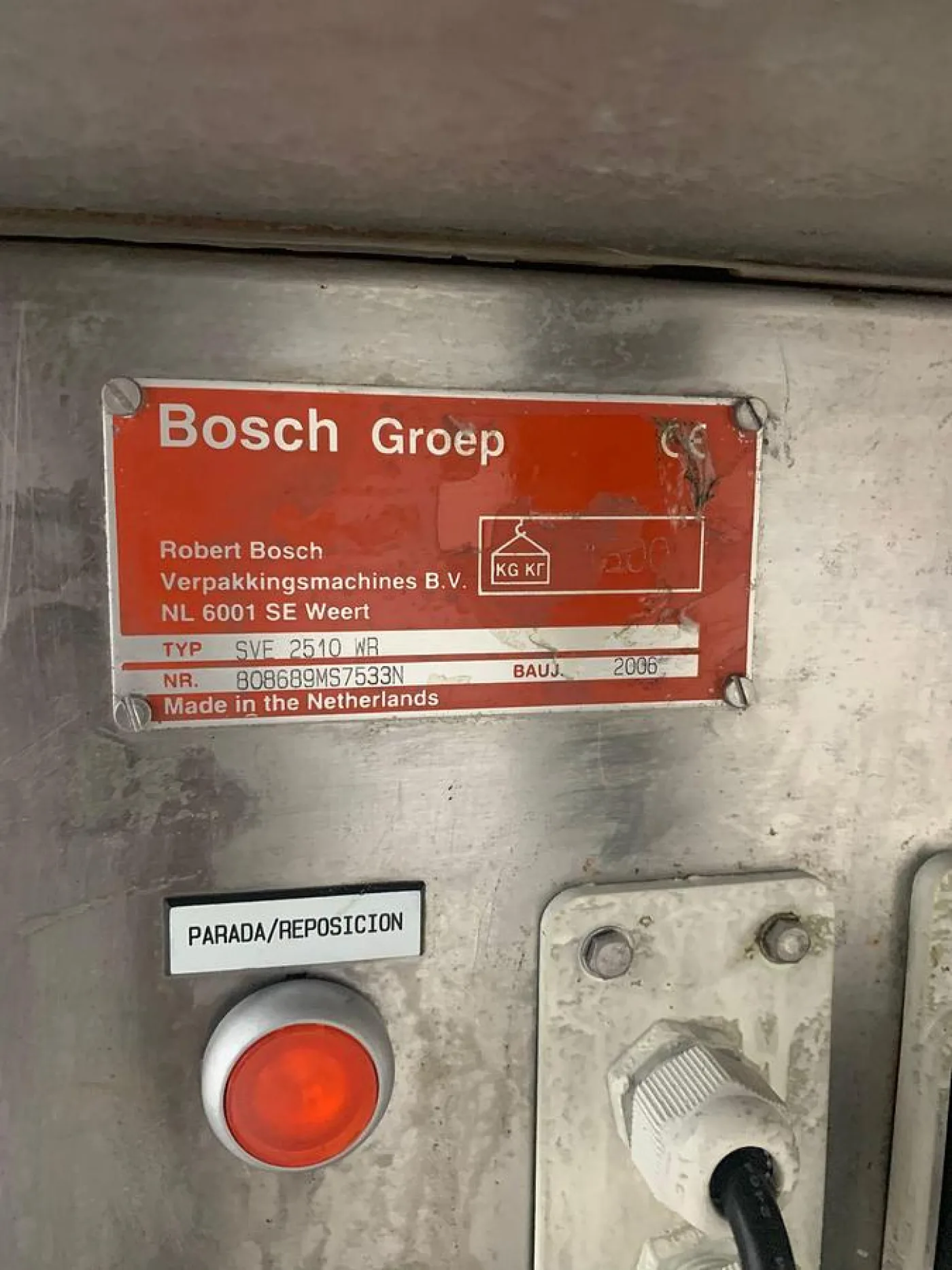 2006 Bosch Verpakkingsmachine, type: SVE 2510 WR - 7