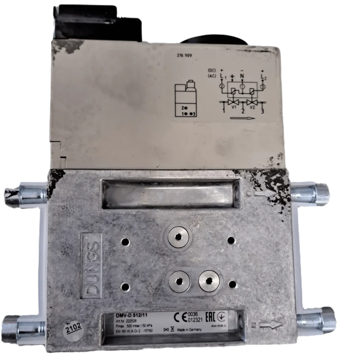Dungs 222528 Gas-Magnetventil DMV-D 512/11 - 2