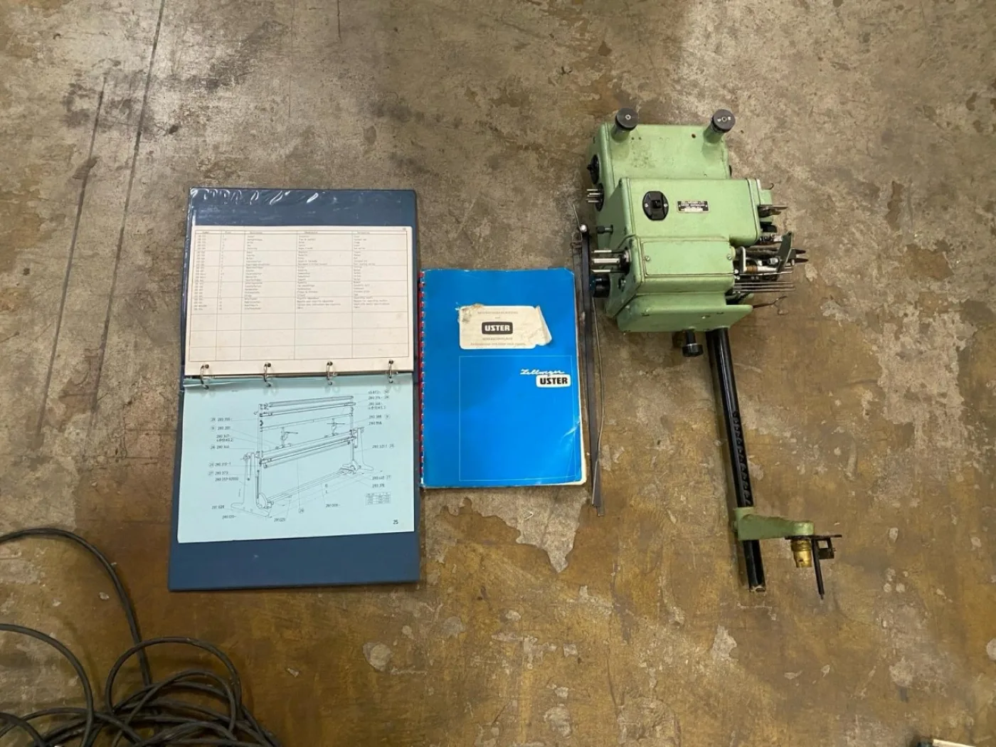 2x Uster - drawing in unit – type HAU - 6