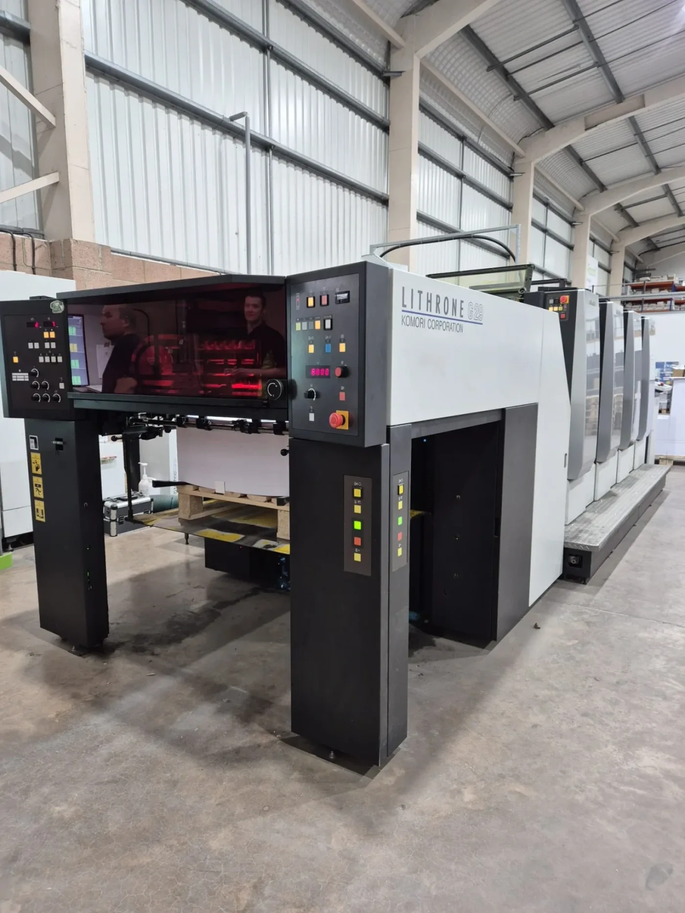 Komori GL 429 H-UV offset printing press - 5