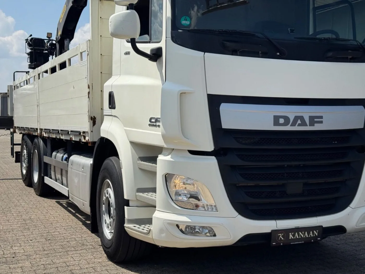 DAF CF 460 6x2 Baustoff Palfinger PK18001L - 7