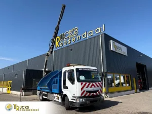 Renault Midlum 220 + PALFINGER PK 6001 + tipper + remote + manual