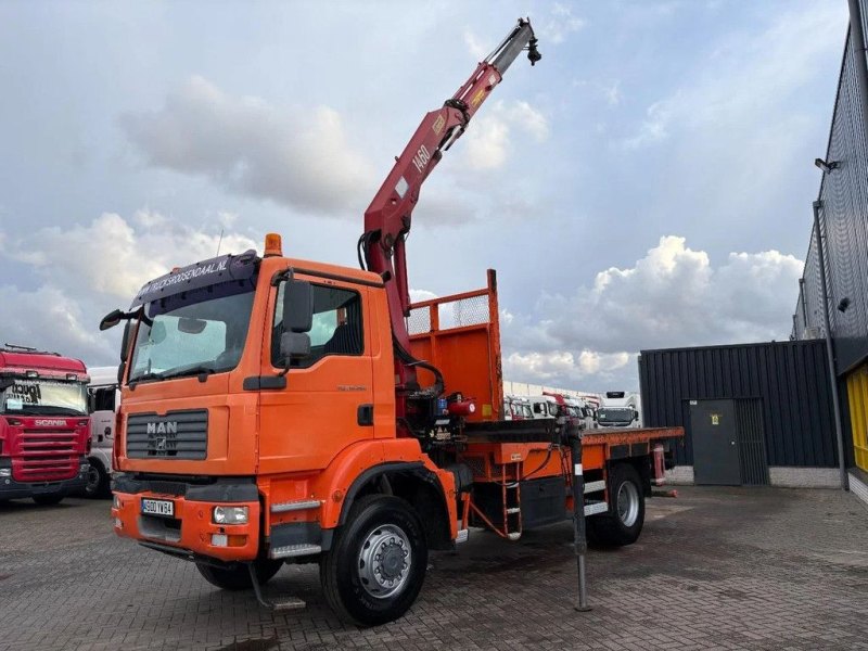 MAN TGM +4x4 + HMF 1460 + euro4