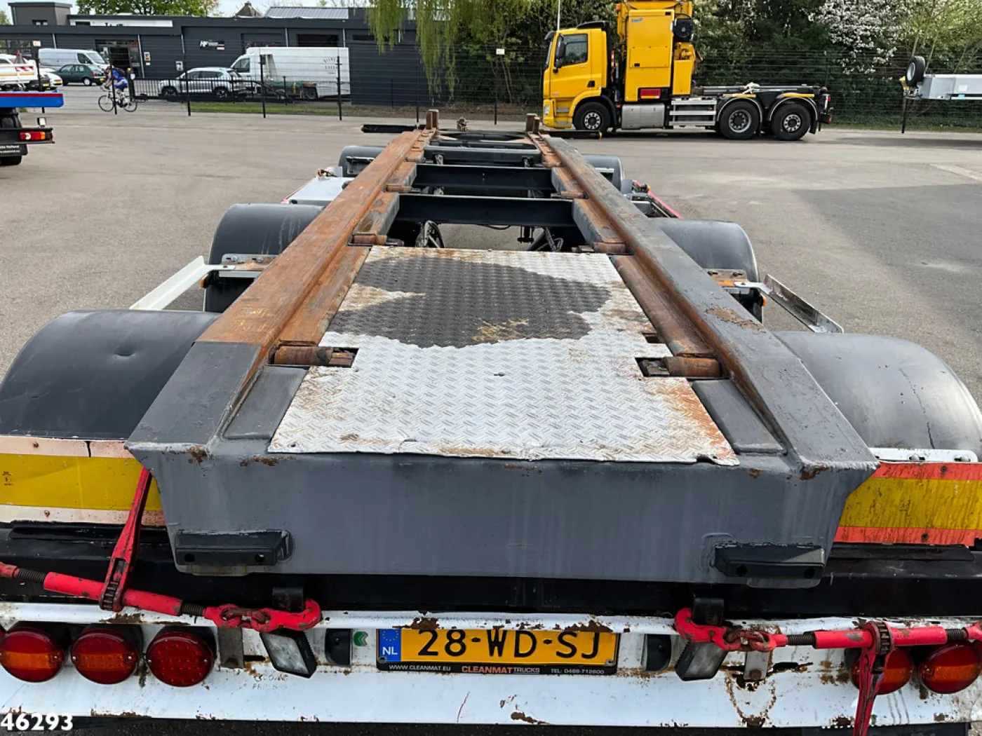 Van Hool 3-assige containeraanhangwagen - 4