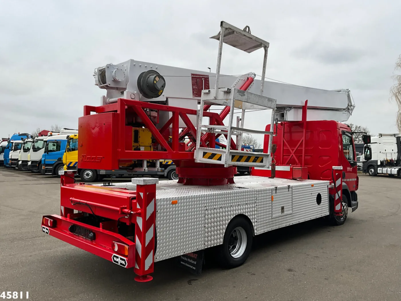 DAF FA 45 CF 220 Klaas 34 meter Dachdeckerkran - 6