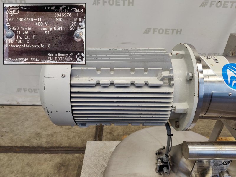 Ruberg Mischtechnik KG RMG 10/1647 - Paddle mixer