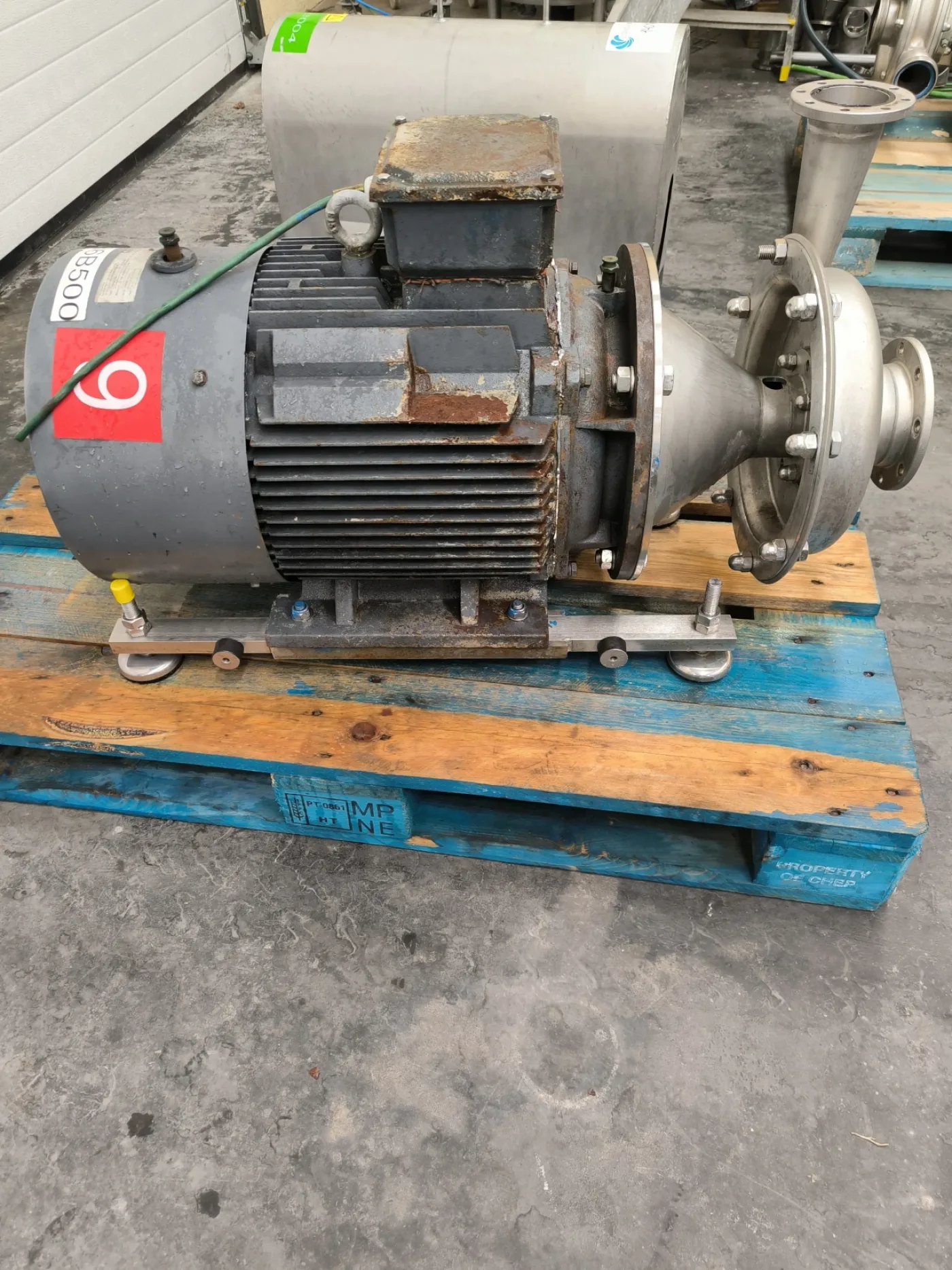 CENTRIFUGAL PUMP GEA TP8080-250 22 KW - 3