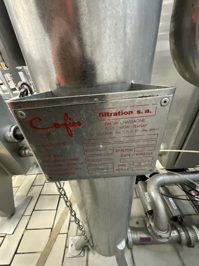 APV APV Stainless Steel Plate and Frame Heat Exchanger with 2 Off Filter Housings