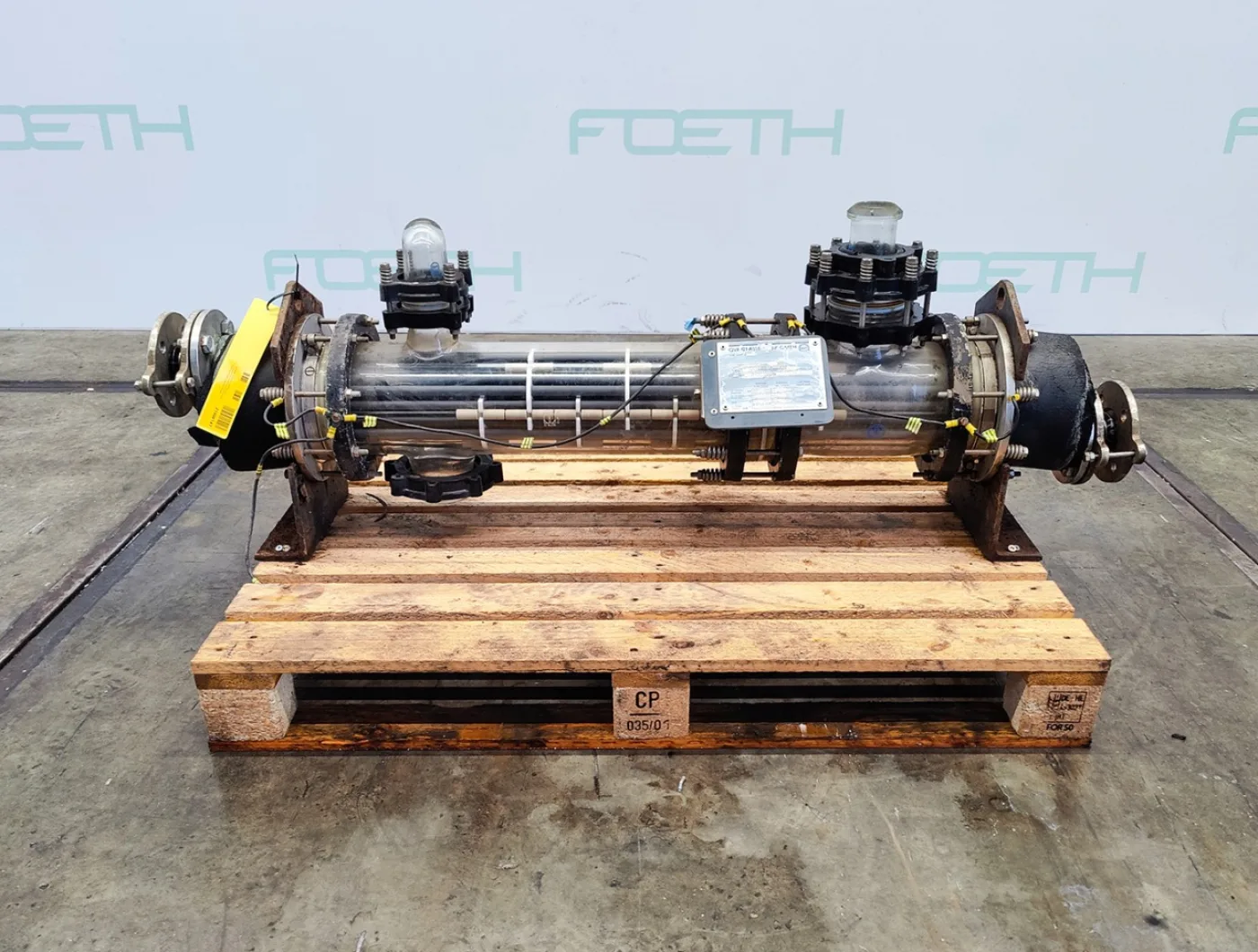 QVF Glasstechnik ROB 15/150/SH/3/SIC - 1,5 m² - Shell and tube heat exchanger - 4