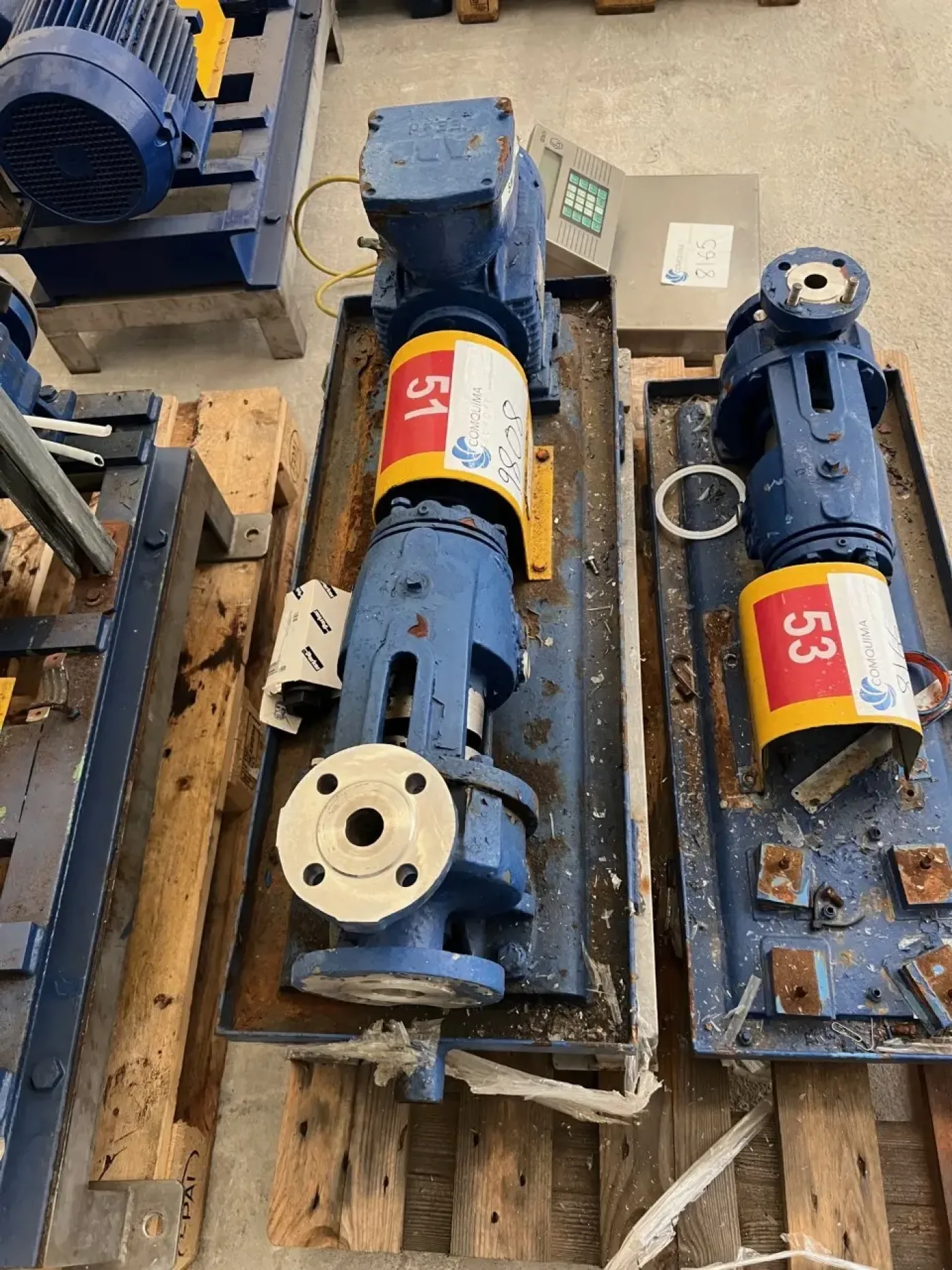 USED INGERSOLL-DRESSER PUMPS 40-25CPX125 1m3h 316L 1.5kW CENTRIFUGAL PUMP - 1