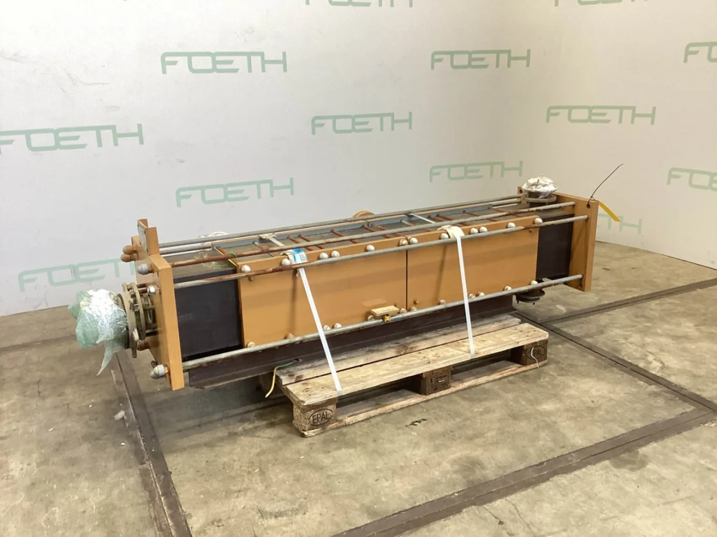 Vicarb Deutschland GmbH "Block Graphite" 16,2 m2 - Shell and tube heat exchanger - 5