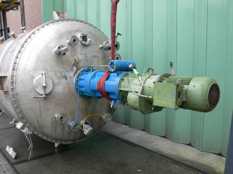 R.v.h. Born 6200 l Anchor - Stainless Steel Reactor
