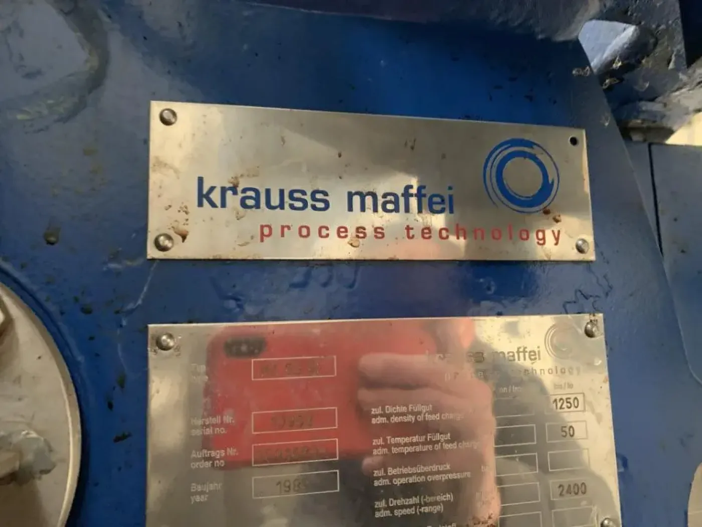 USED KRAUSS MAFFEI HZ 63 Si CENTRIFUGE - 8