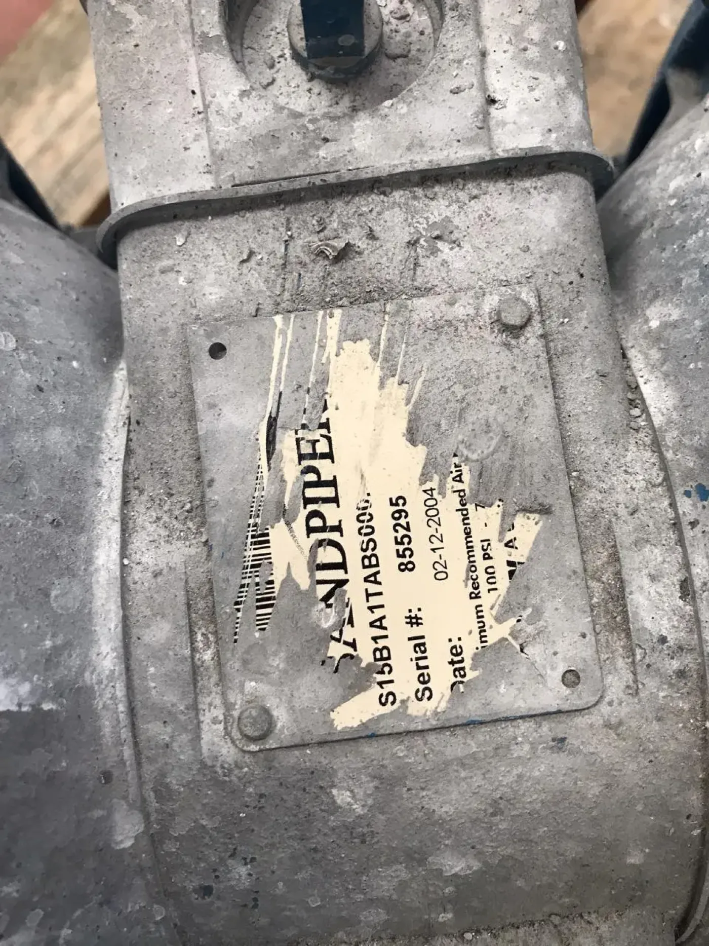 USED AODD SANDPIPER S15 B1A1TABS000 AIR OPERATED DOUBLE DIAPHRAGM PUMP - 2