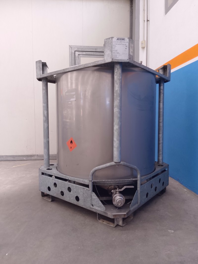 SERBATOIO CON PALLET – AZZINI – MOD. 1000 LT