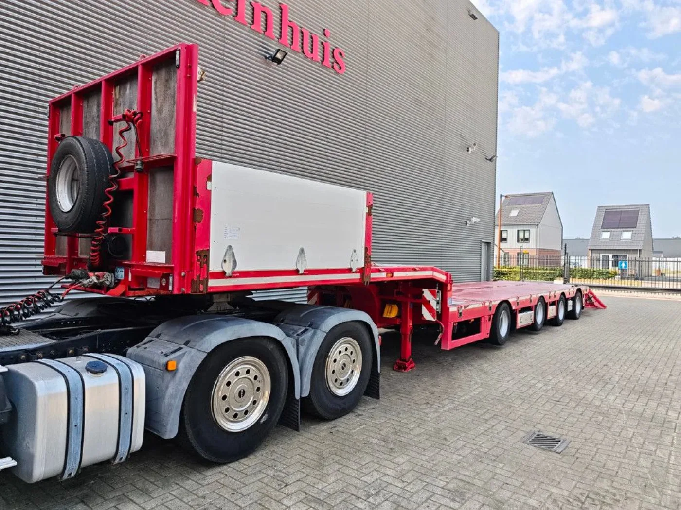 Broshuis 4 SLA-18-48 5.4 Meter extandable 12 Tons SL axles Ramps 2 Liftaxles! - 4
