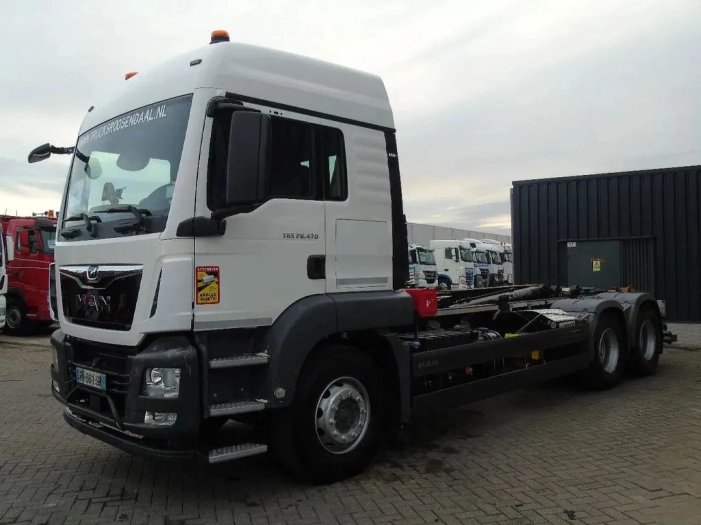 MAN TGS 28.470 + 20T hook + 6x2 - 3