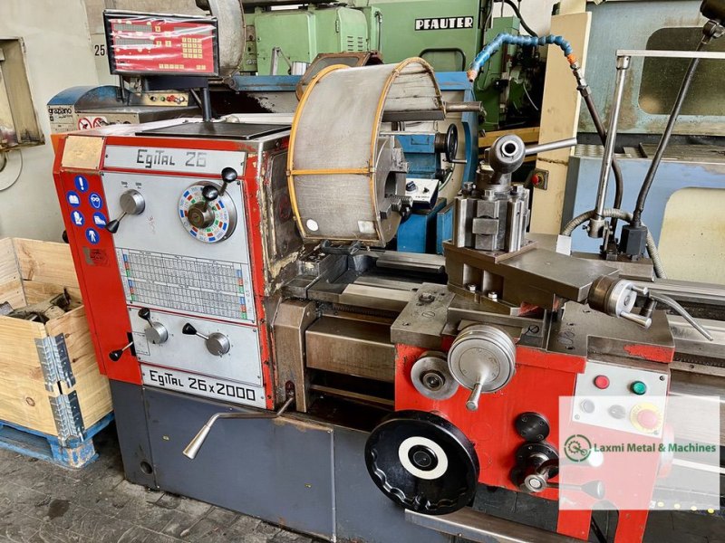 LATHE MACHINE, EGITAL - E 26 X 2000 - Laxmi Metal & Machines, Rohtak