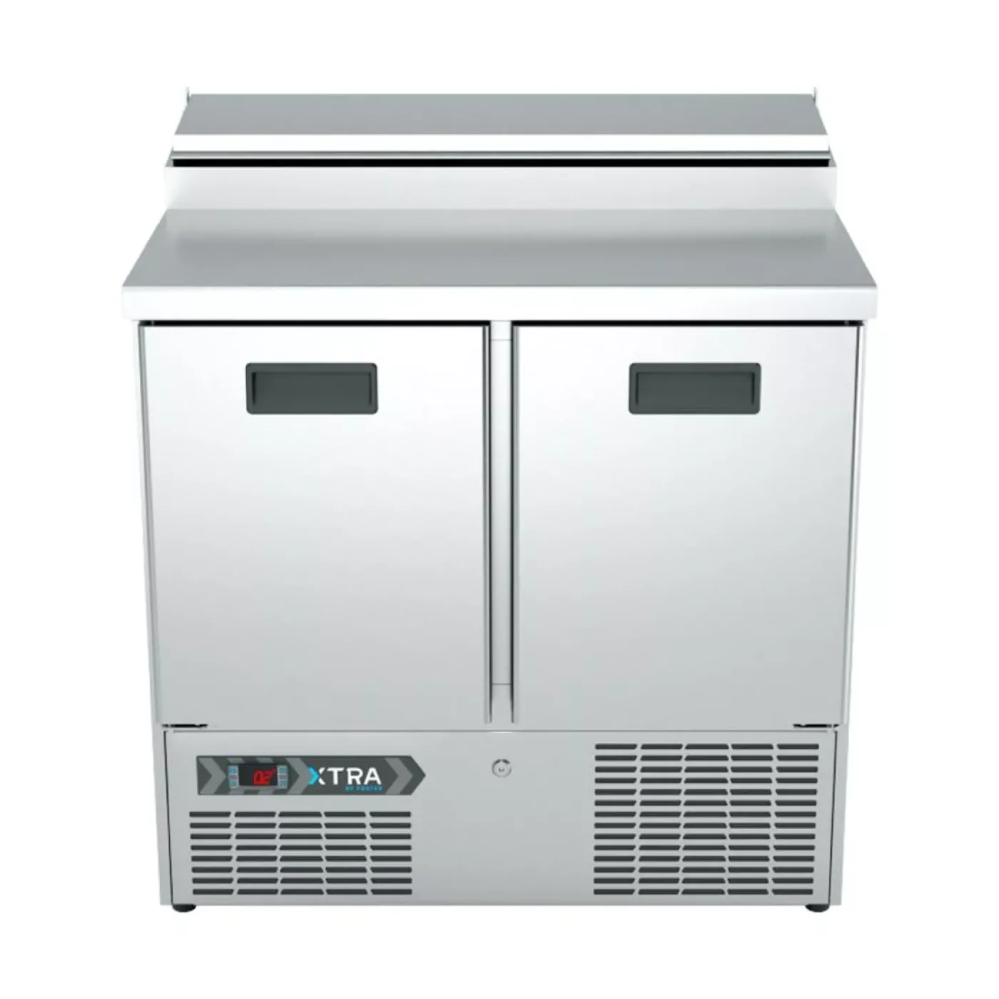 Foster Two Section XTRA Raised Top Prep Fridge St/St Ext/Int XRP-2H 33-273 - islandcatering - 1