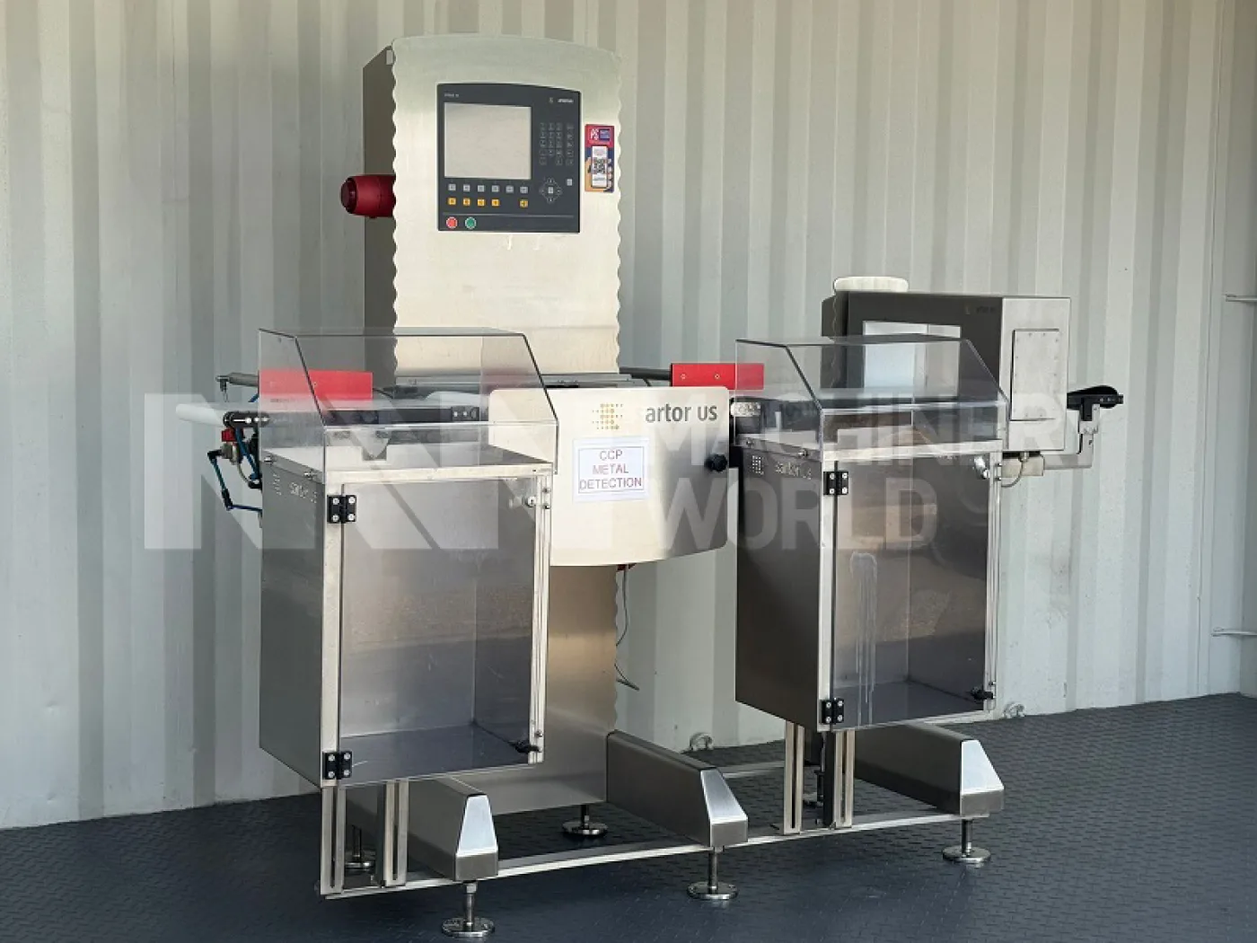 Sartorius Synus 10WS7KG Checkweigher Metal Detector with Reject - 2