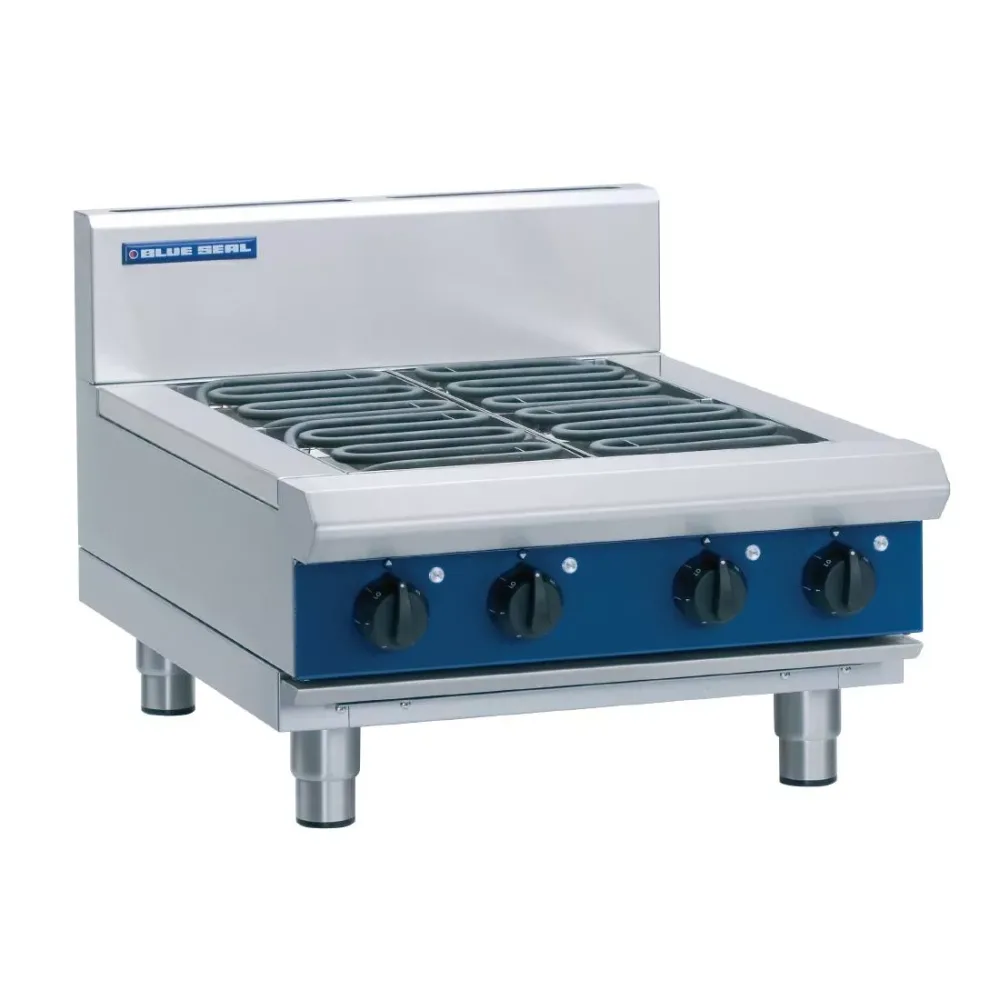 Blue Seal Evolution Cooktop 4 Burner Electric 600mm E514D-B - islandcatering