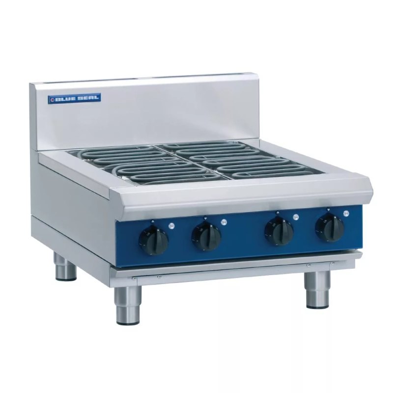 Blue Seal Evolution Cooktop 4 Burner Electric 600mm E514D-B - islandcatering