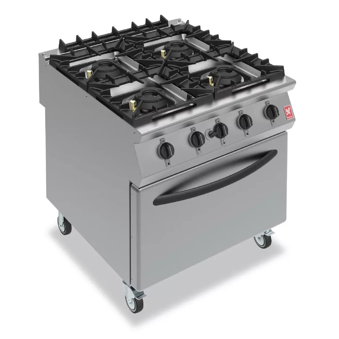 Falcon F900 Four Burner Oven Range on Castors Propane Gas G9184 - islandcatering - 1