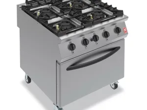 Falcon F900 Four Burner Oven Range on Castors Propane Gas G9184 - islandcatering
