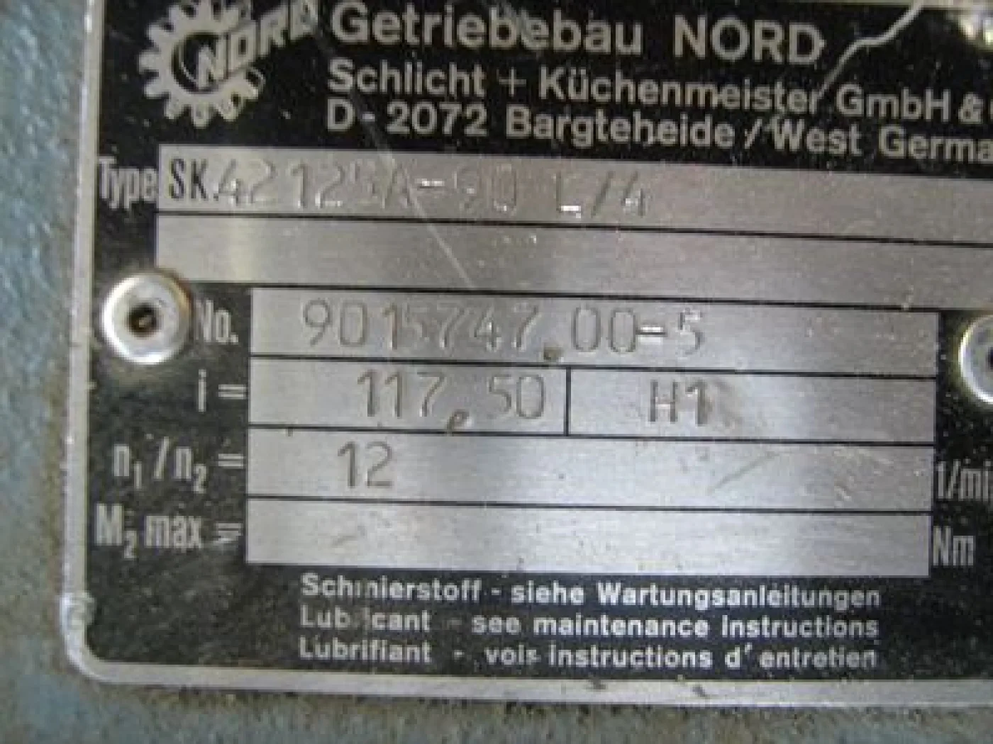 SK 90 L // SK 42125 A-90 L/4 Getriebebau NORD - 2