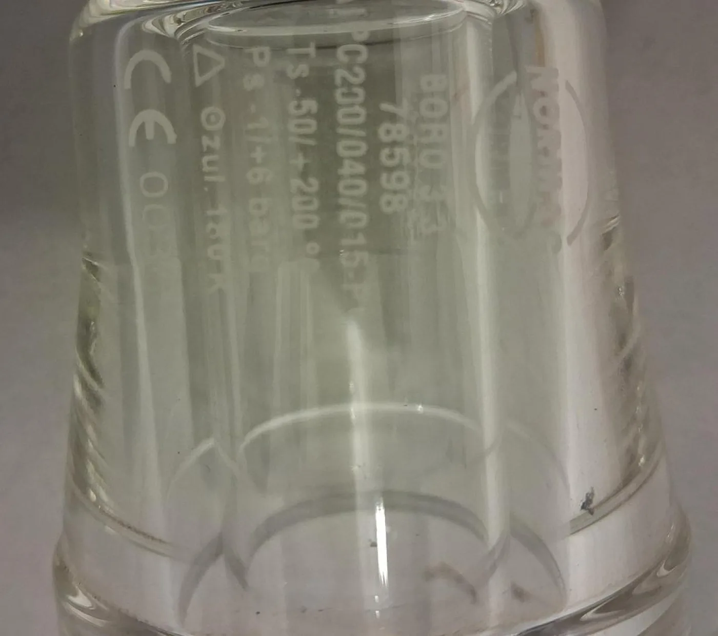 Normag Einleitrohr AIPC200/040/10/S-P aus Borosilikatglas 3.3 - 6