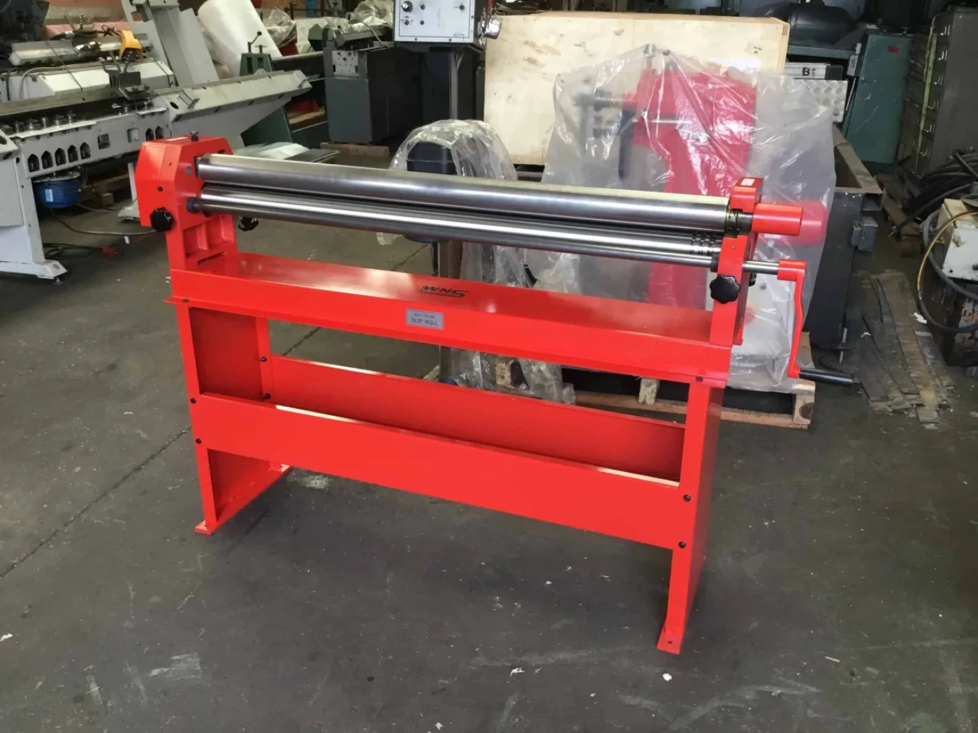 WNS Hand Bending Rolls 1300mm x 75mm x 1.5mm Capacity - WNS - W. Neal Services Ltd - 2