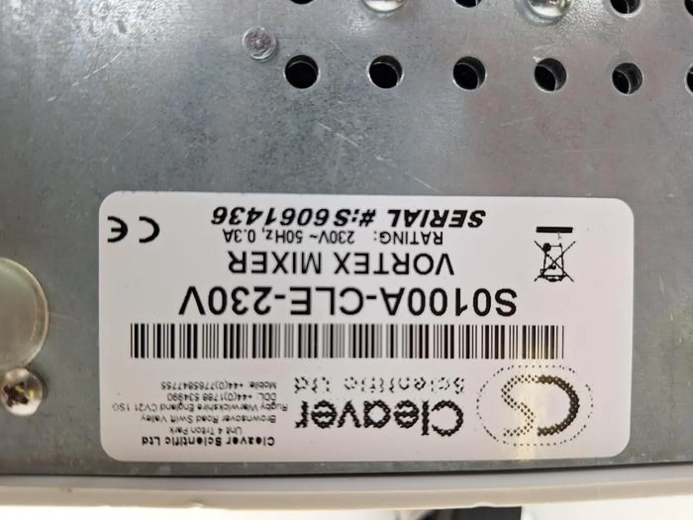 CS Cleaver Scientific S0100A-CLE-230V Vortex Mixer - 2