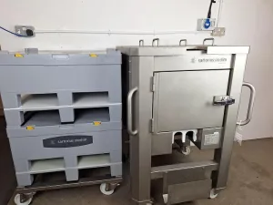 Sartorius Stedim Palletank Cubical Jacketed-Mix 200L Storage Tank