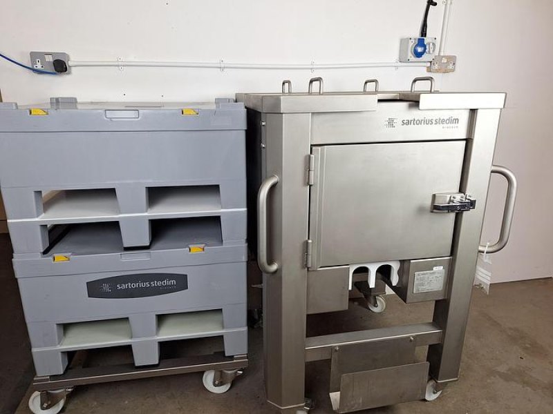 Sartorius Stedim Palletank Cubical Jacketed-Mix 200L Storage Tank