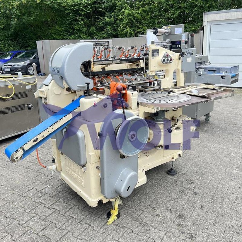 Stannioliermaschine OTTO HÄNSEL - Type HPU-Z für Doppeldreheinschlag.