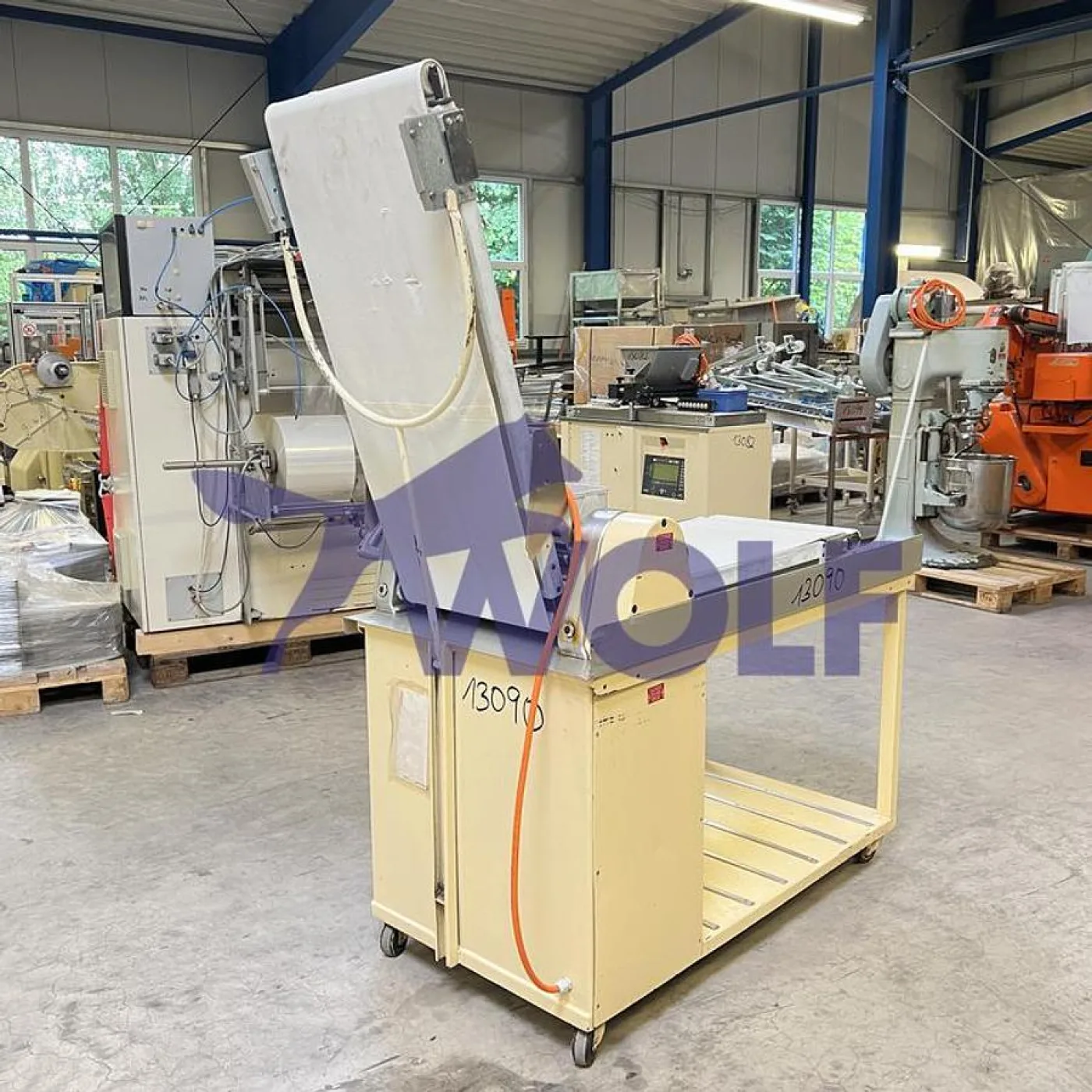 Teig-Laminiermaschine SEEEWER RONDO - Type EL-5 mit ca. 450 mm Arbeitsbreite. - 2