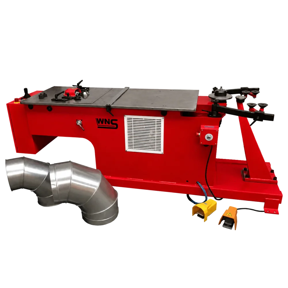 WNS Hydraulic Gorelocker/Elbow Ducting Machine 125mm – 1250mm Diameter Range - WNS - W. Neal Services Ltd