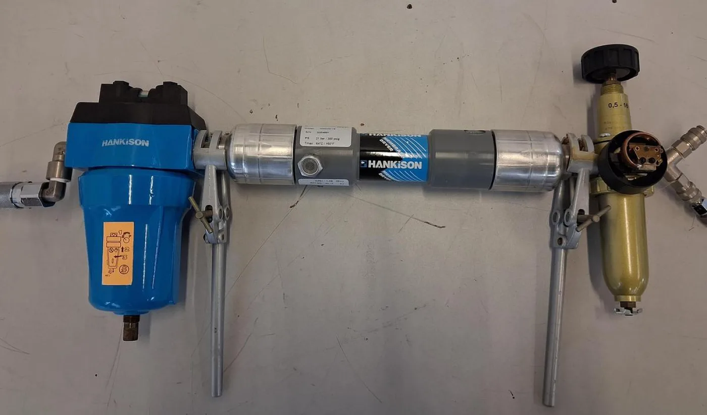 SPX Hankison Druckluftaufbereitungseinheit – Komplettsystem mit Membran-Trockner, Filter & Zubehör - 3