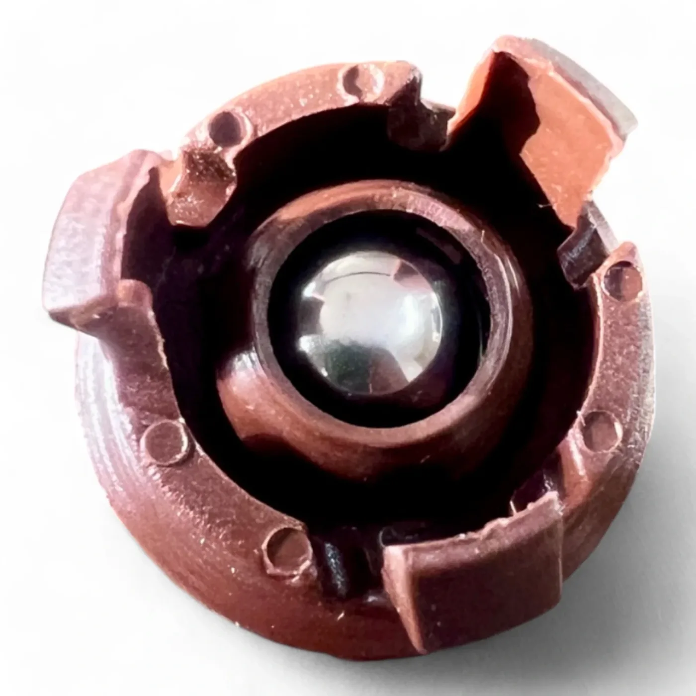 Kugeldüse Luftdüse 19 mm Luftkissentisch ohne Feder Holzma braun HOMAG Sawteq Art.-Nr. 2-052-66-2600 / 2052662600 - 6