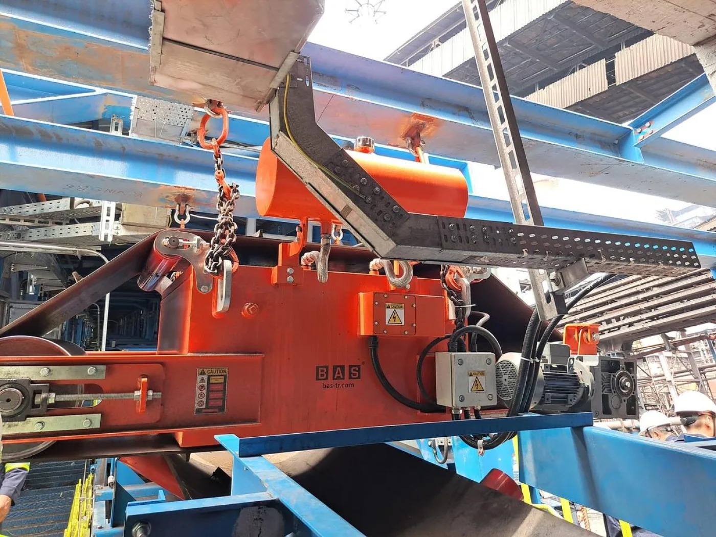 2026 BAS EMBS-C-1200 Electromagnetic Overband Metal Separator - 8